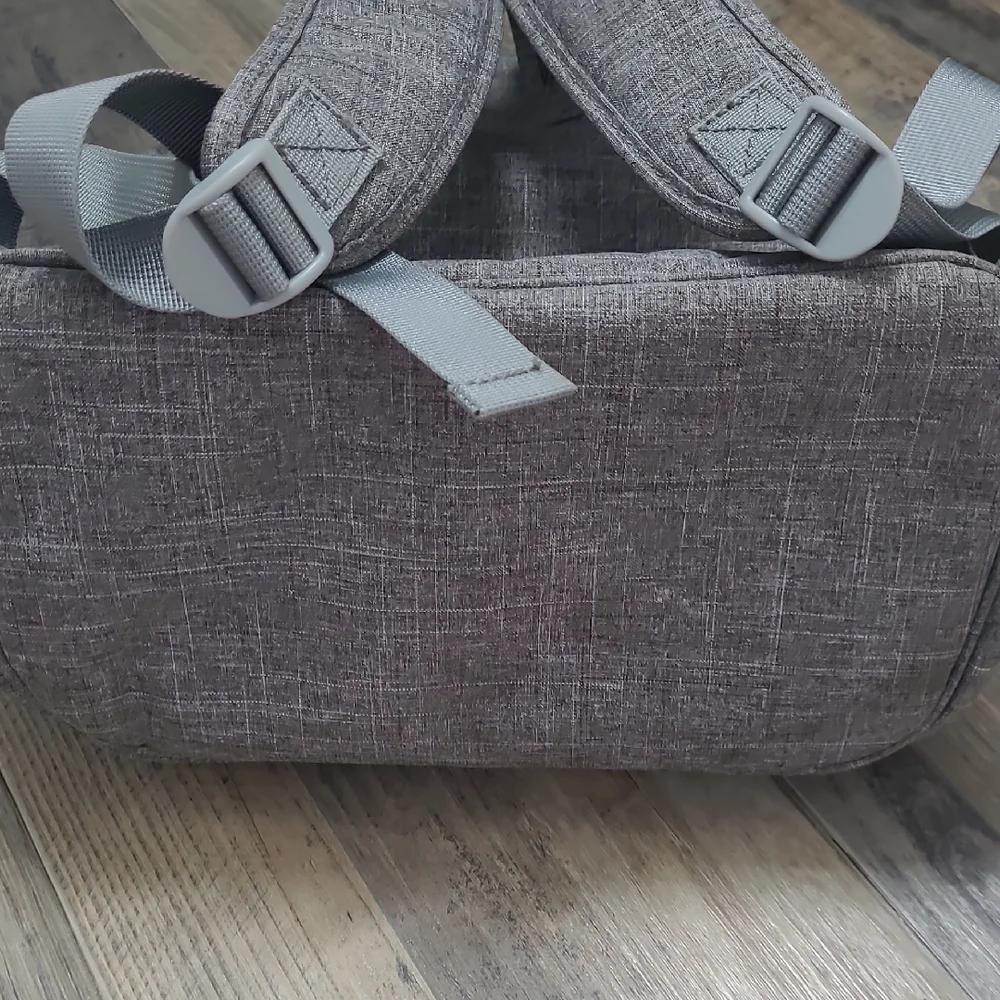 Gray Colorland Insulated Diaper Backpack Bag